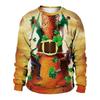 2026 Spring St. Patrick's Day Digital Print Round Neck Long Sleeve Couple Hoodie