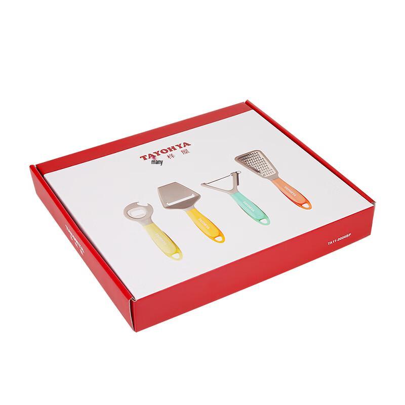 Duoyangwu Colorful 4-Piece Fruit & Vegetable Tool Set