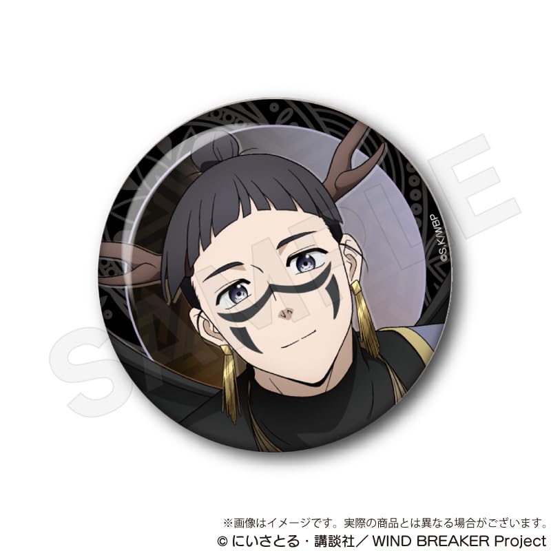 WIND BREAKER Handels-Ansteckbutton Teufel ver. 8-teilige Schachtel