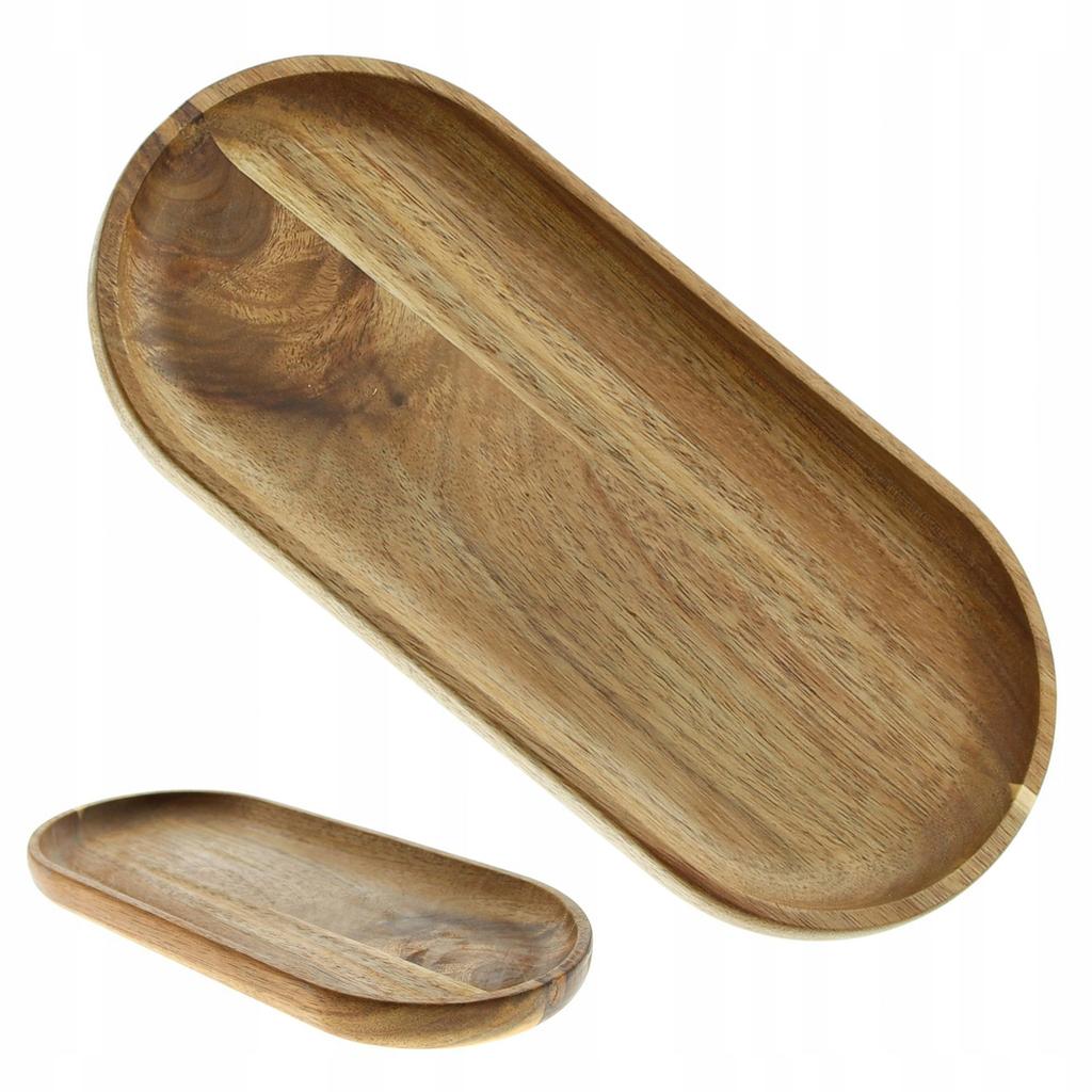 ACACIA WOODEN SERVING PLATE