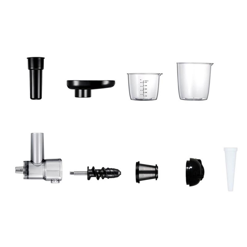Pieza de exprimidor de masticación lenta para batidora de pie KitchenAid SM-50BC SM-50R SM-50TQ SM-50BL SM-50BK Filtro de masticación en espiral