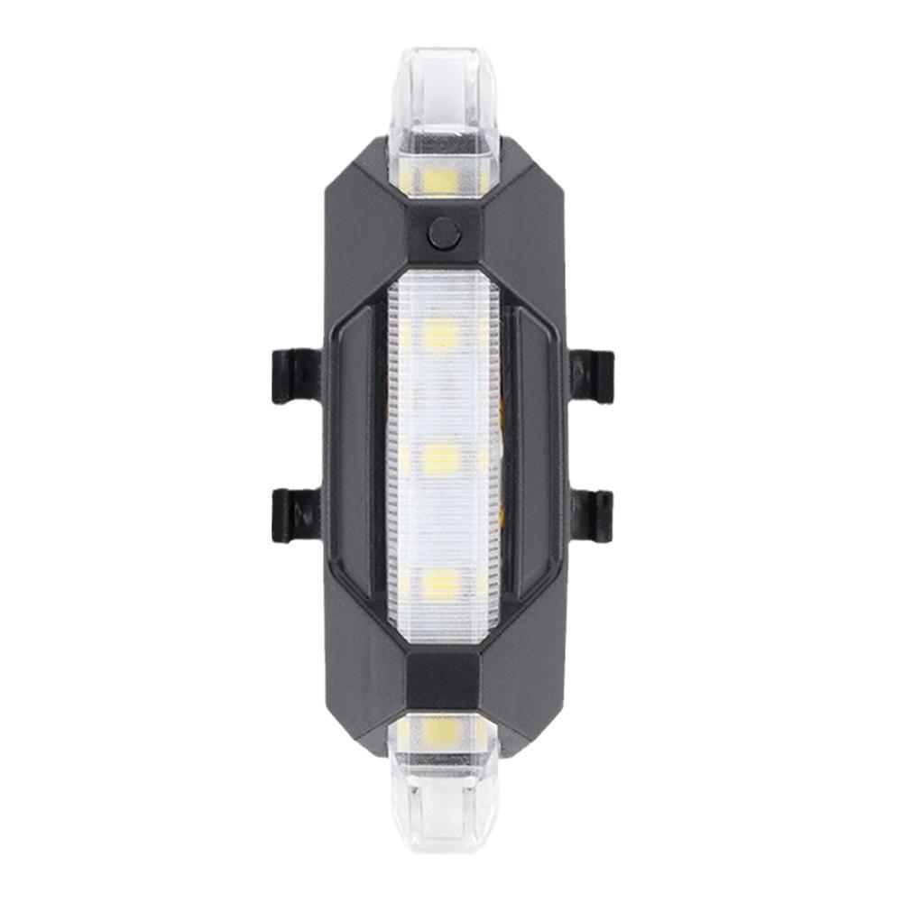 New Bicycle Usb Rechargeable Tail Light Mountain Bike Warning Light 918 Single Speed Bike Rear Cycling Equipment