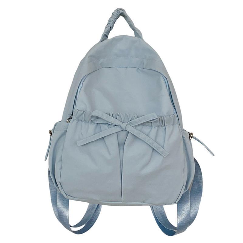 Nylon Travel Backpack For Students With Large Capacity And Lightweight Design For Daily Use
