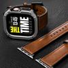 2 IN 1 PC Case for Apple Watch Series 11 10 9 8 7 6 se3 TPU+PC Cover Bumper Shell for Iwatch ultra 3 49mm 40 41 44 45 46mm Band