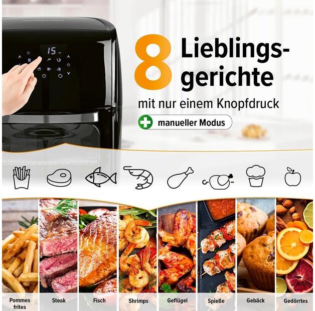 Фритюрница Gourmetmaxx digital (04782)