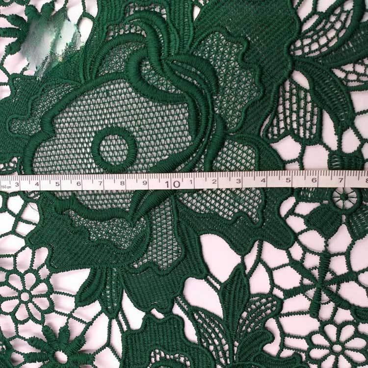 Water-soluble Lace Lace Milk Silk Embroidery Full of Three-dimensional Hollow Embroidery Fabric