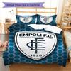 Empoli Logo Bedding Quilt Set Quilt Cover Pillowcase Home Decoration Birthday Gift (1 * Duvet Cover + 2 * Pillowcase, Without Core)
