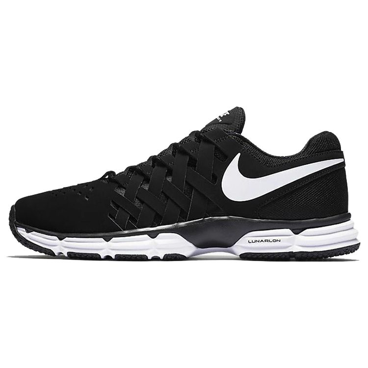 

Мужские кроссовки Nike Lunar Fingertrap TR черные бело-черные 898066-001