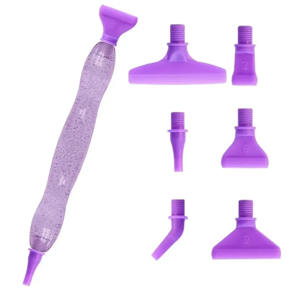5D Double Head Diamond Painting Pen Resin Point Drill Pen With Replace Pen Head DIY Cross Stitch Sewing Embroidery Accessories