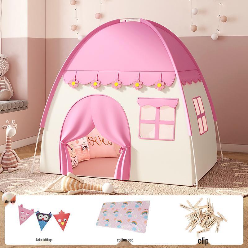 Princess Castle Indoor Tent for Kids - No Installation Required