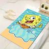 1Pc Spongebob Underwater Adventure Rug, Office Carpet Indoor Outdoor Doormat, Non-Slip, Comfortable, Living, Christmas Halloween,  Xmas Gift