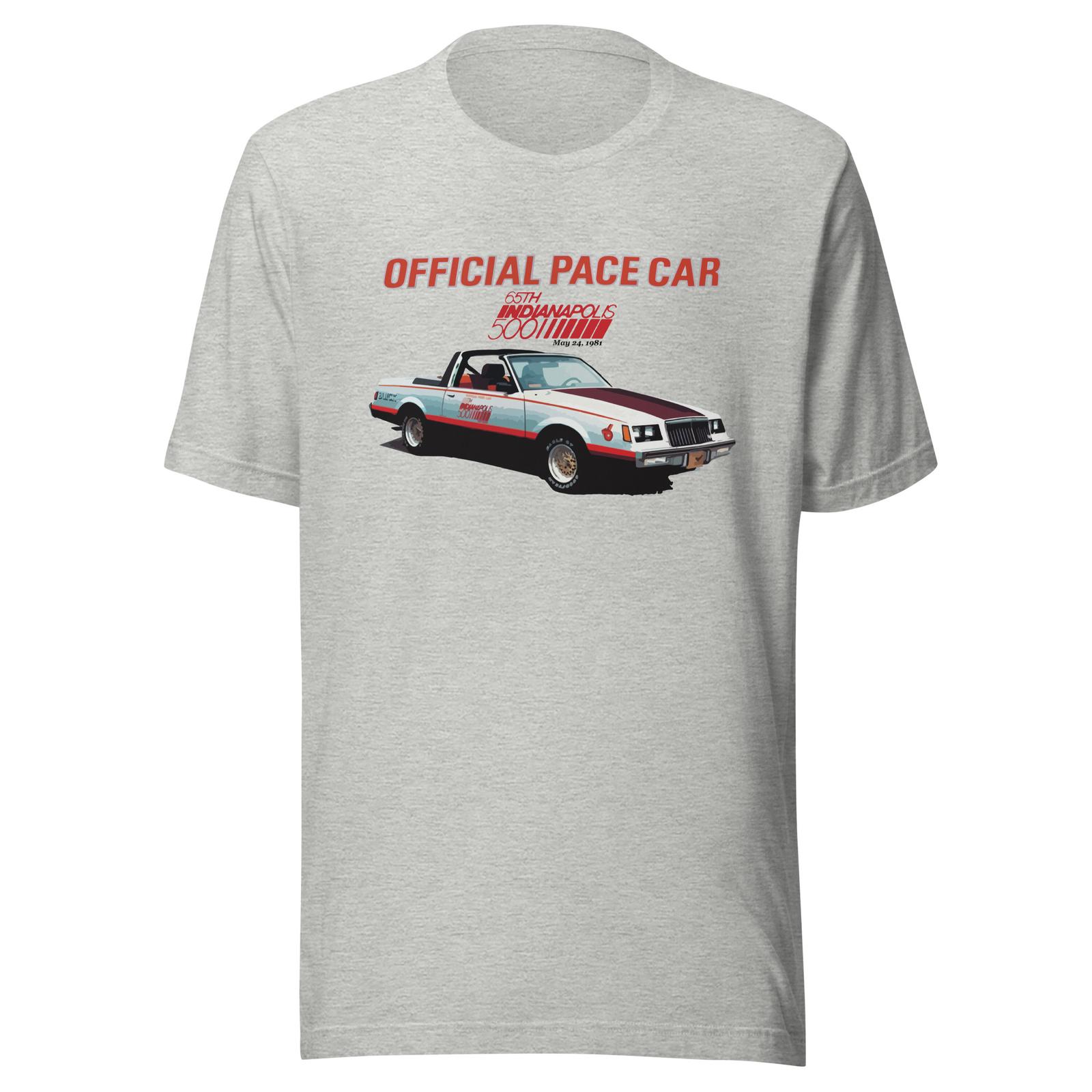 1981 Regal Official Pace Car Indianapolis 500 Mile Race Rare Classic Car t-shirt XXXXL