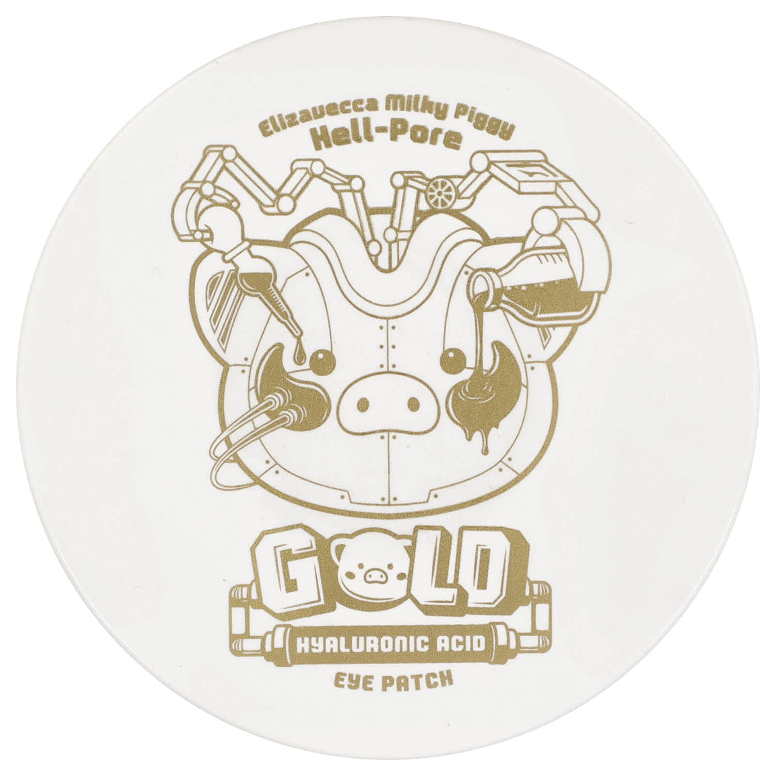 

Elizavecca, Milky Piggy, патчи для глаз с гиалуроновой кислотой Hell-Pore, 60 шт., 90 г (3,17 унций)