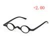 New Round Retro Reading Glasses Man Women Resin Clear 1.5 2.0 1.0 2.5 Presbyopia Tenacity Glass R7W7