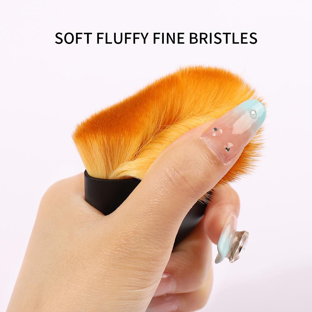 1Pcs Nail Art Brush Polish Makeup Brushes Manicure Accessories Remove Dust Brush Acrylic UV Gel Powder Cleaning Tool Beauty