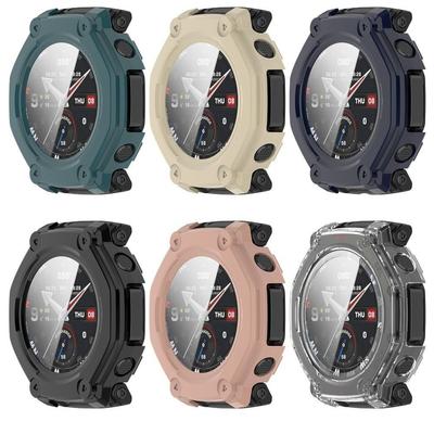 Anti-Scratch Screen Protector Edge Shell for Amazfit T-Rex 3 Pro Smart Watch Accessories