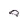 Car Keychain Thick Rod Classic D Shape Horseshoe Key Holder