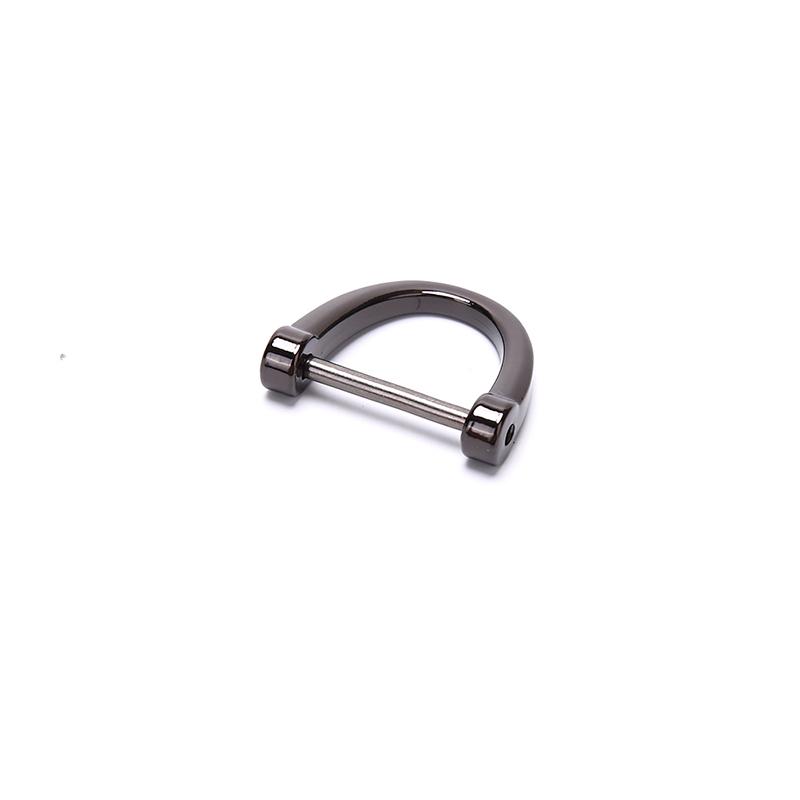 Car Keychain Thick Rod Classic D Shape Horseshoe Key Holder