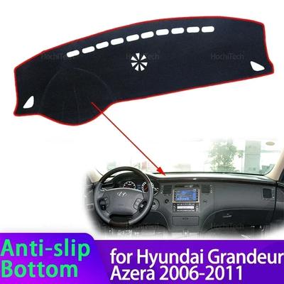 Dashboard Cover Board Anti-Slip Mat Protect Pad Car Sunshade Carpet Rug For Hyundai Grandeur Azera 2006 2007 2008 2009 2010 2011