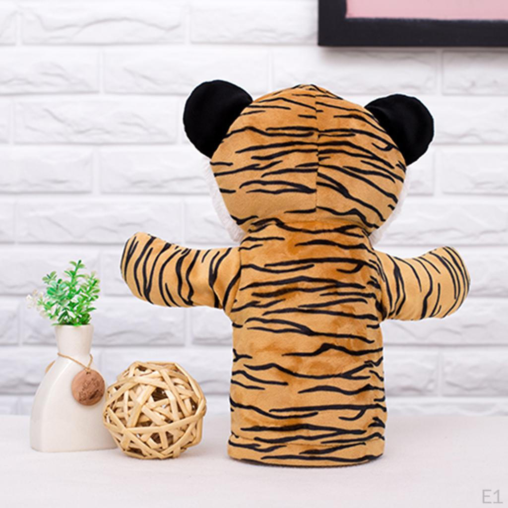 Cartoon Animal Hand Puppet Toddlers Time Plush Dolls Kids Gift