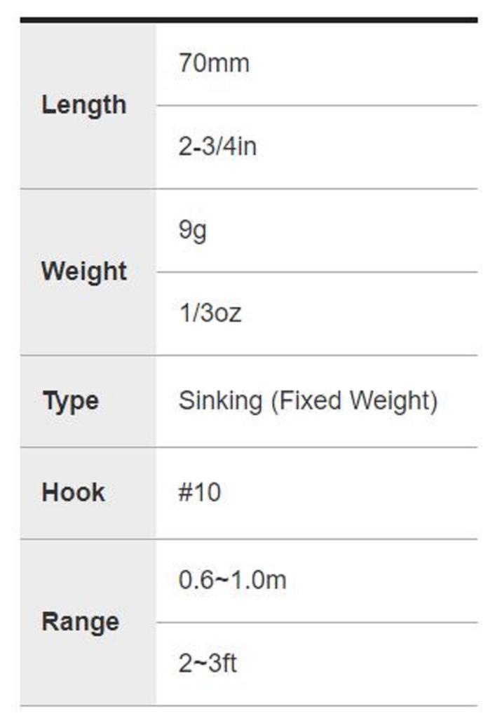 DUO Spearhead Ryuki 70S SW Sinking Lure ACCZ126 (3765)