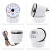 2" 52mm Kraftstoffstandsanzeige mit 7-farbiger Beleuchtung 0-190 Ohm Öltankstandsanzeige für Marine Wohnmobil Auto Kraftstoffanzeige 12V 24V