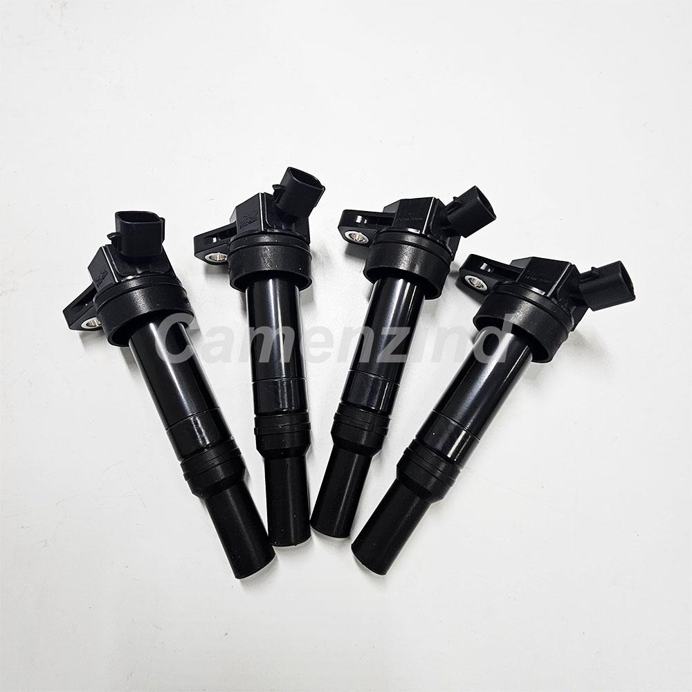 4Pcs Car Ignition Coils 273002E000 27300-2E000 UF651 For H-yundai Elantra Tucson Sonata ix35 K-ia Soul K5 1.8L 2.0L 2011-2020 4PCS with BOX