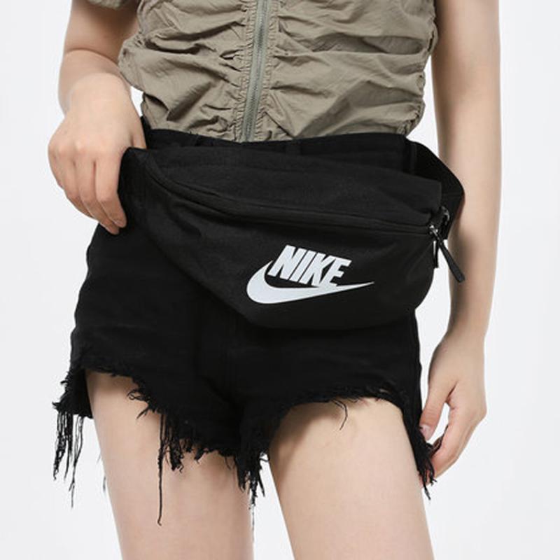 Nike Heritage 3L Waist Bag Black/Black/White Casual DB0490-010
