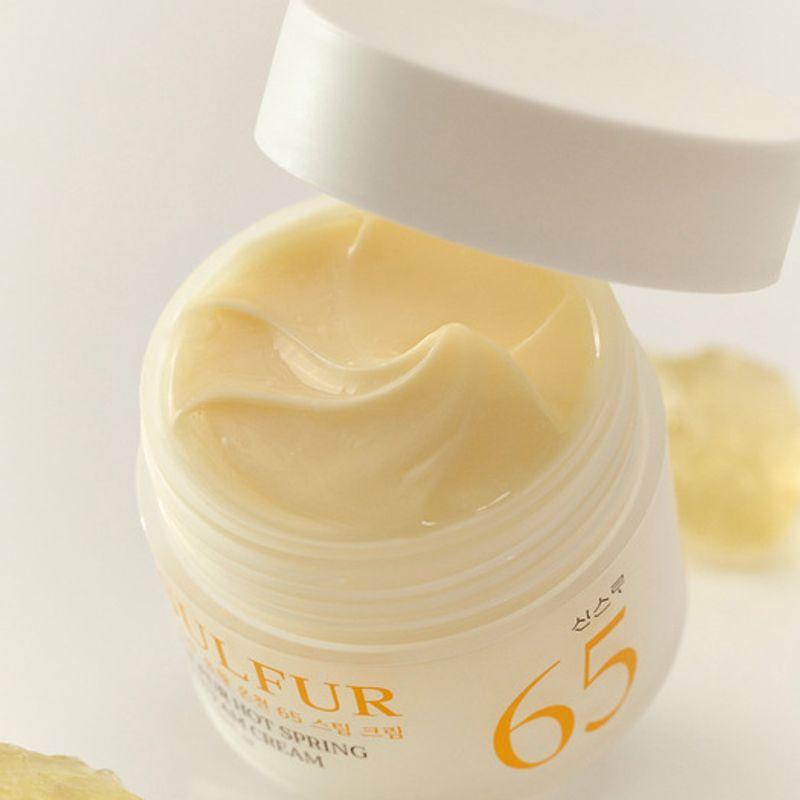 

[100-часовое увлажнение] Паровой крем с серой из горячего источника 65 50 мл