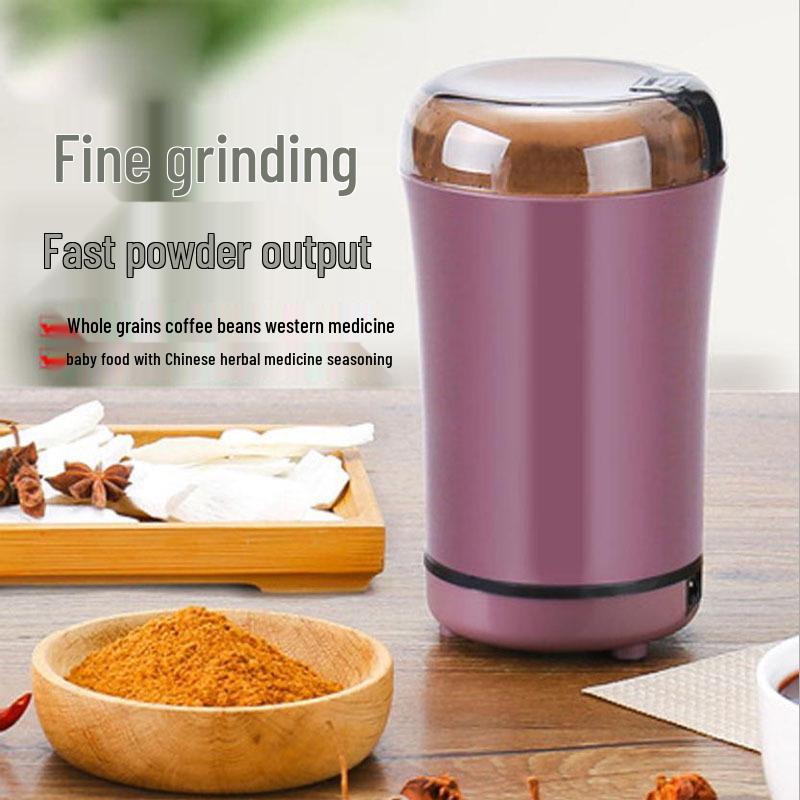 Multifunctional Electric Grinder for Grains, Coffee Beans, and Herbal Powder