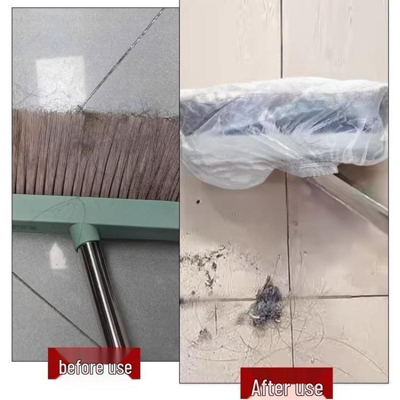 Disposable Non-Stick Broom Dust Cover for Hair and Floor Cleaning