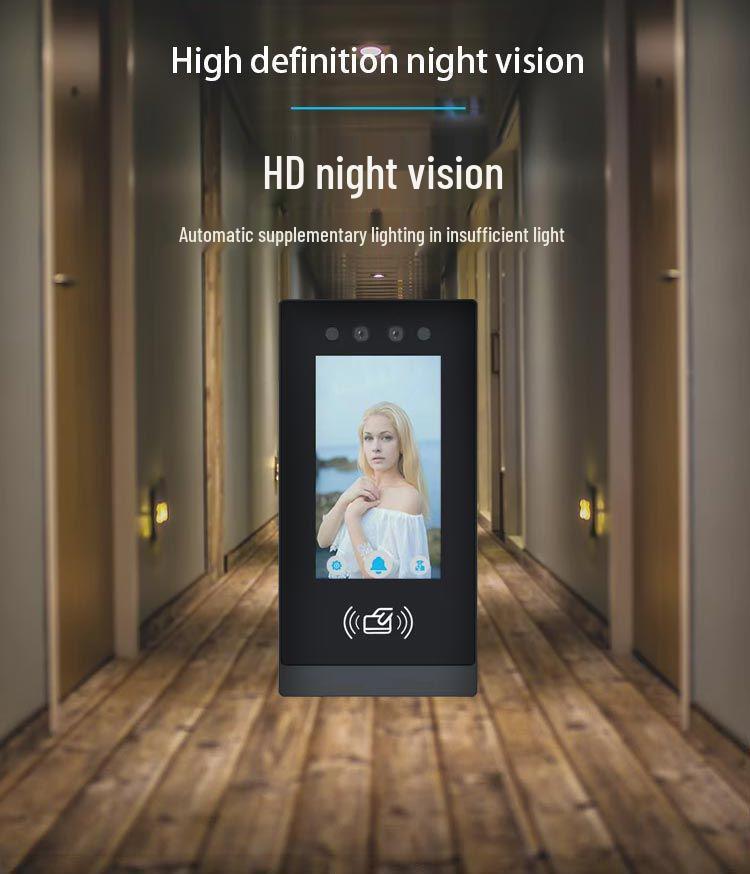 Face Recognition Video Doorbell System for Home and Villa Security