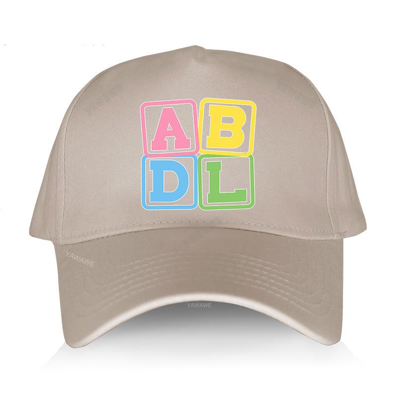 Весенне-летняя однотонная шляпа от солнца, милая ABDL с буквенными блоками Pride Harajuku, забавная бейсболка, модная брендовая шляпа для рыбалки в стиле yawawe в стиле хип-хоп Adjustable
