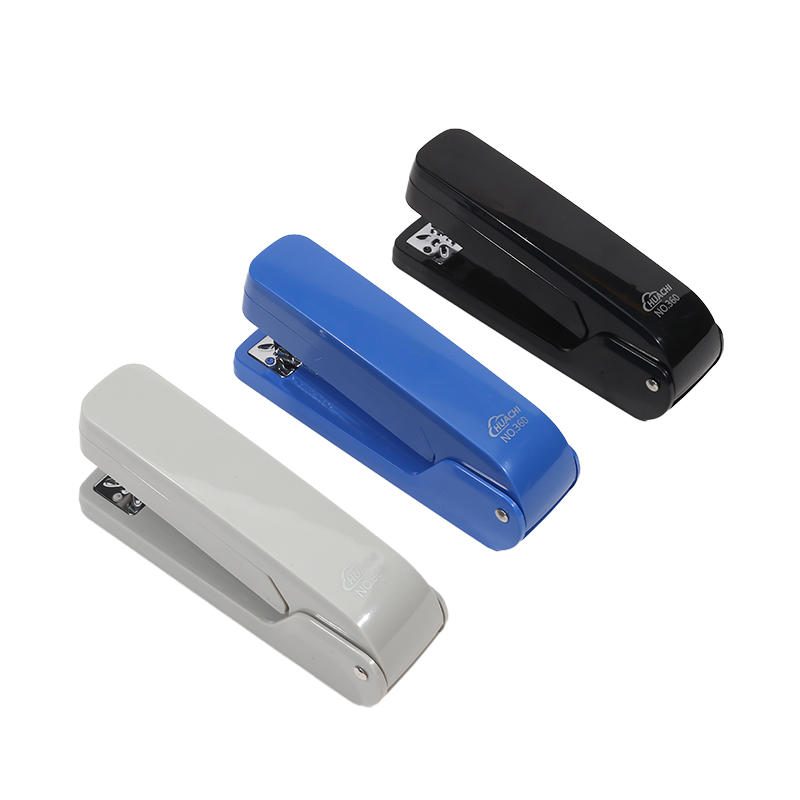 Portable Office Desk Rotatable Stapler Swivel Booklet Stapler for Book Binding School Office Home Supplies