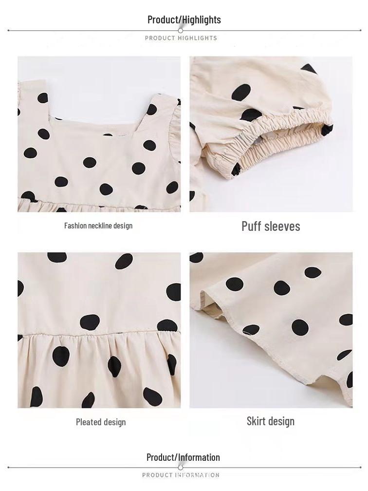 2025 Summer Princess Dress for Baby Girls and Toddlers – Fashionable Thin Style Vest Dress