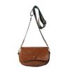 Solid Color Simple and Fashionable Korean Version Commuting Texture One-shoulder Crossbody Bag Early Autumn Small Square Bag Korean Version