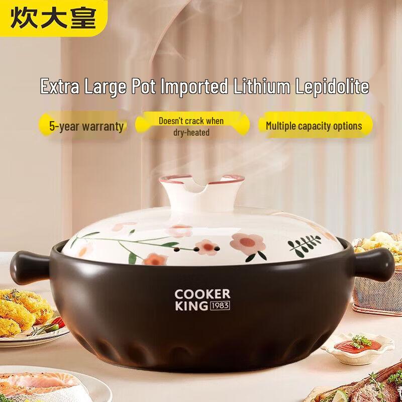 COOKER KING High-Temperature Resistant Stew Pot