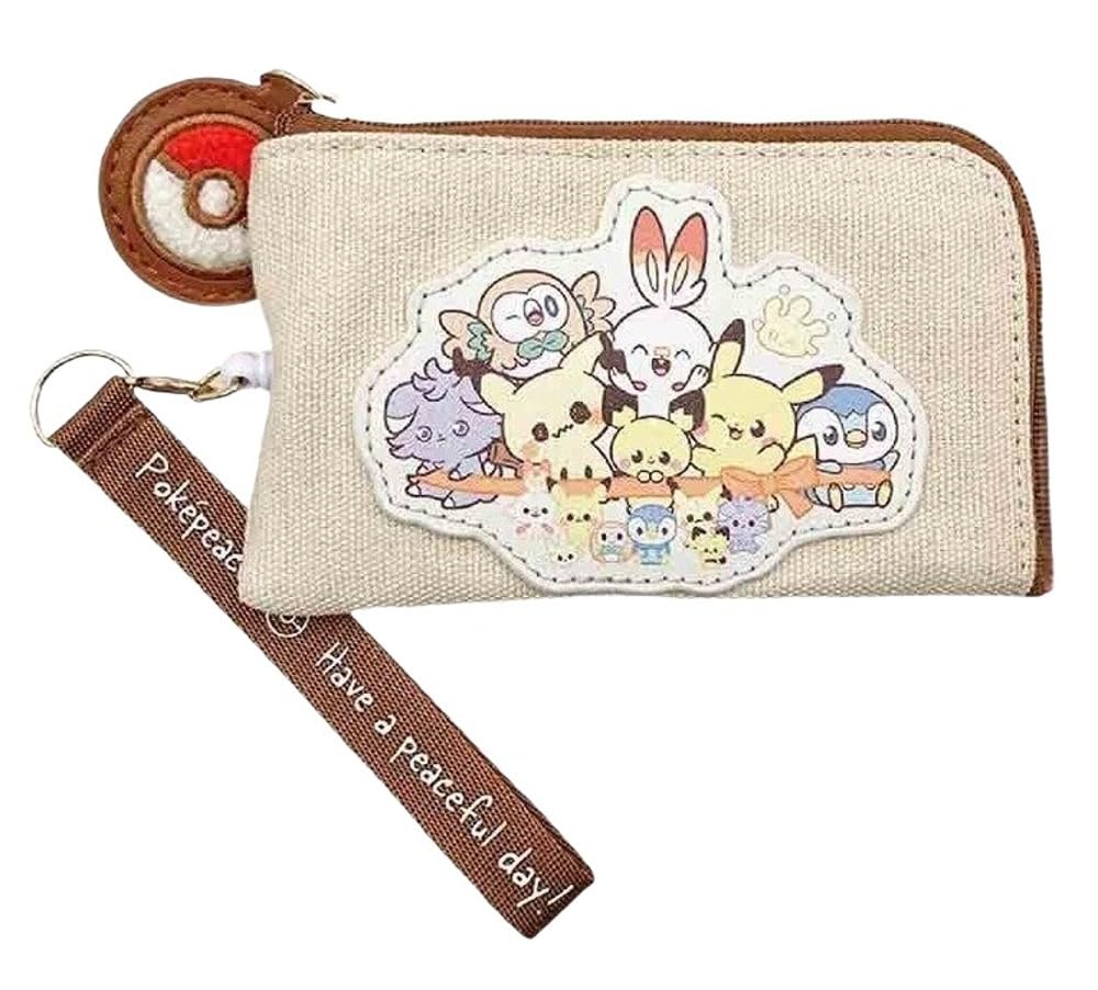 

[Marimo Craft] Poke Piece Plush Toy Series Key Pass Pouch Set W130 x H80 x D10mm PKP-162