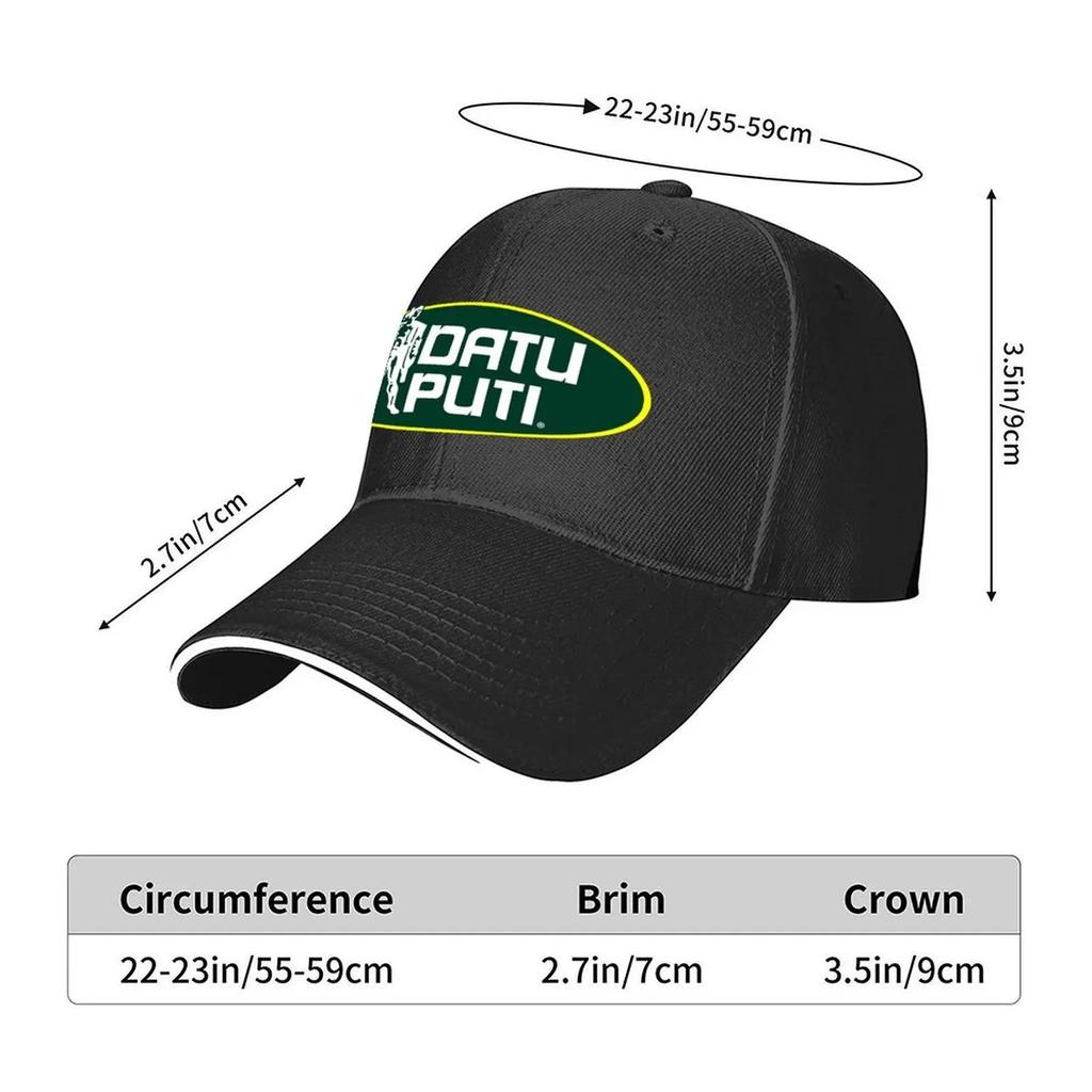 Datu Puti Baseball Cap Sun Cap Golf Hat Man Big Size Hat beach hat For Man Womens