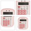 Bread Mini Calculator Portable Sturdy Lightweight,Basic,Cute,12 Digit for Office, Home, School