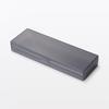 MUJI Polypropylene Pen Case Horizontal Small W170×D51×H20mm Dark Gray