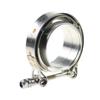 Universal Exhaust Flange, V-Shaped Clamp, V-Band Clamp 3 Inch V Turbo Exhaust Kit For SS304 3 Spare Parts Accessories