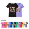 5577 Kids Casual Roblox Print Short Sleeves T-Shirt Top
