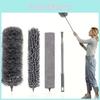 Fiber Dusting Duster With Telescopic Pole For Home Cleaning And Dusting Tasks