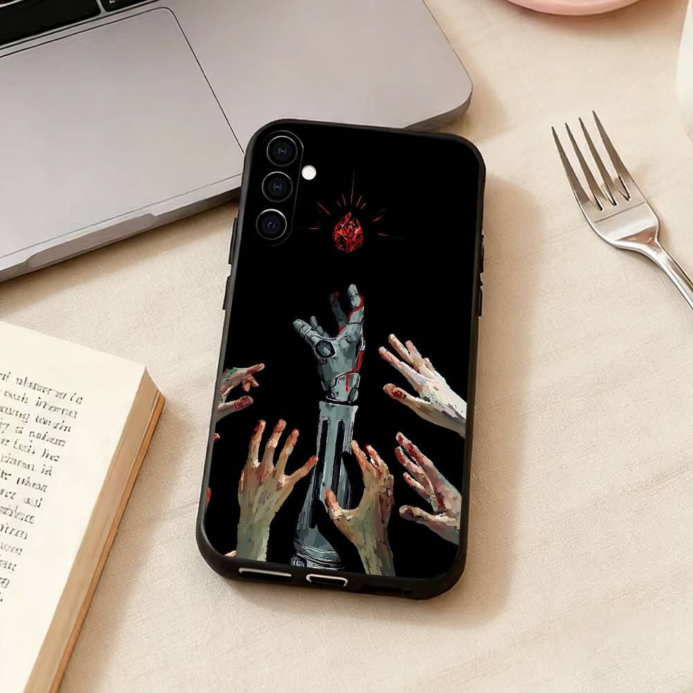 D-Dark Souls-u Game Phone Case For Samsung Galaxy A73,A72,A71,A70,A53,A52,A51,Soft Silicone Black Cover