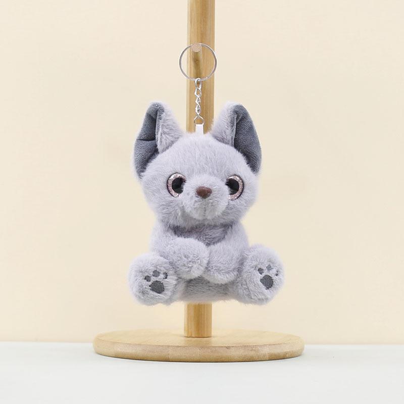 Cat Delightful Plush Doll Keychain Soft Cuddly Cat Toy Perfect For Bag Accessories