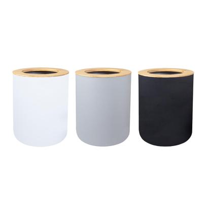 Small Wastebasket Smooth Easy Clean Durable Small Size Bathroom Accessories Trash Bin for Dorm Room Bathroom Office Desk Bedroom