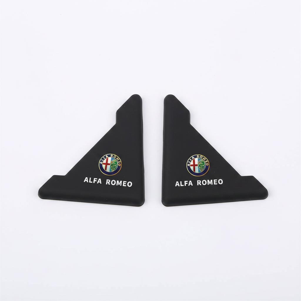 2PC Car Door Corner Cover Bumper Crash Scratch Protector Sticker For Alfa Romeogiulia Stelvio 159 147 156 166 Mito Stelvio Brera HG7