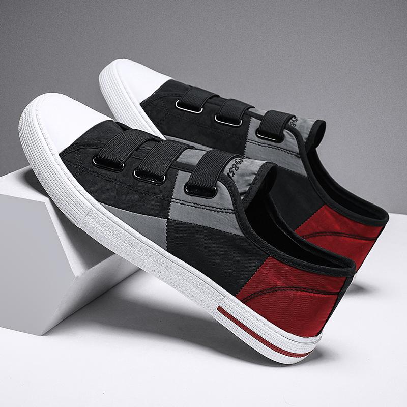 2024 Neue Canvas-Schuhe Atmungsaktive Herren-Sneaker Lässige Slipper Flats Mode Loafer Herren Jogging Sportschuh Zapatillas De Deporte