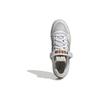 Adidas Forum Low White Grey Embroidered Unisex Sneakers Cloud-White Grey-One Mesa IE0477